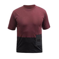 Fresh Trash Men's Lite Merino Pocket Jersey Merlot Red/black pánský cyklodres