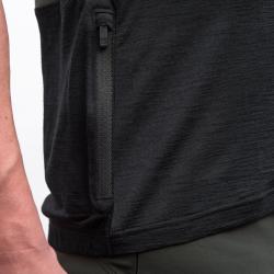 Fresh Trash Men[39]s Lite Merino Pocket Jersey Olive Green/black pánský cyklodres