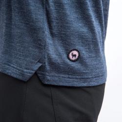 Fresh Trash Men[39]s Merino Tencel Logo 2.0 Tee Blue pánske tričko