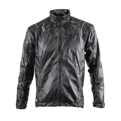 Fresh Trash FT MEN'S PARACHUTE JACKET TRUE BLACK pánská větrovka