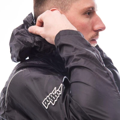 Fresh Trash FT MEN[39]S PARACHUTE JACKET TRUE BLACK pánská větrovka