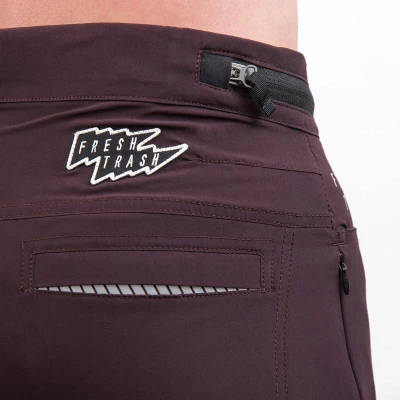 Fresh Trash Ft Mens Rider Evo Shorts Port Red pánské cyklošortky