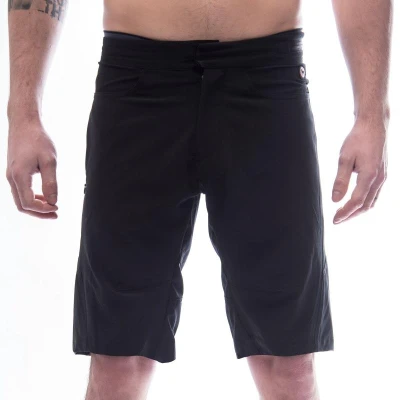 Fresh Trash Mens Rider Shorts True Black pánské cyklošortky