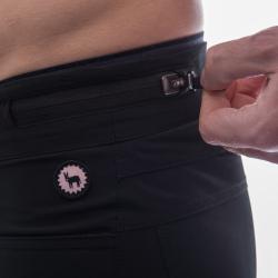 Fresh Trash Mens Rider Shorts True Black pánské cyklošortky