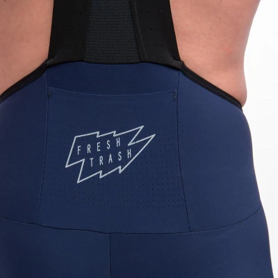Fresh Trash FT MEN[39]S SIGNATURE BIB SHORTS EVO OCEAN BLUE pánské cyklošortky