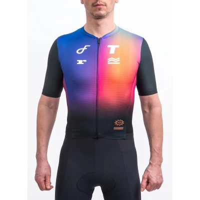 Fresh Trash FT MEN[39]S SIGNATURE EVO CONVERT JERSEY RAINBOW pánský cyklodres