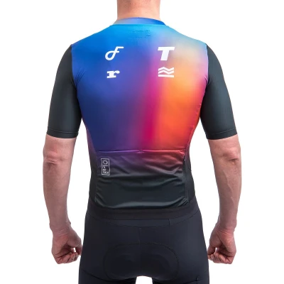 Fresh Trash FT MEN[39]S SIGNATURE EVO CONVERT JERSEY RAINBOW pánský cyklodres
