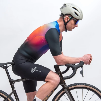 Fresh Trash FT MEN[39]S SIGNATURE EVO CONVERT JERSEY RAINBOW pánský cyklodres