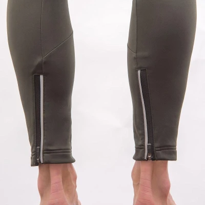 Fresh Trash Mens Signature Thermo Bib Pants Olive Green pánské cyklokalhoty