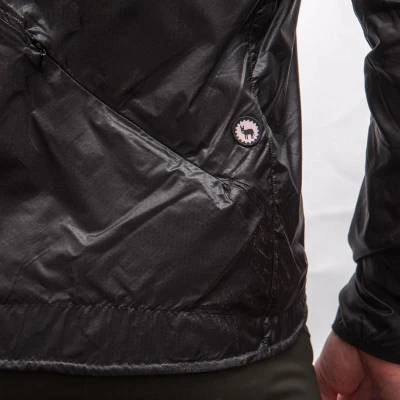Fresh Trash FT MEN[39]S UP PARACHUTE JACKET TRUE BLACK pánská větrovka