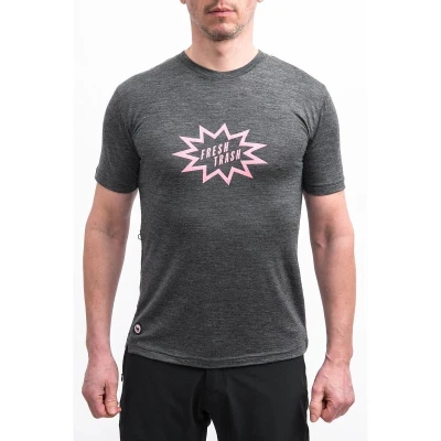 Fresh Trash FT MEN’S MERINO TENCEL JERSEY GRAY pánský dres