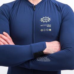Fresh Trash Ft Men’s Signature Thermo Jersey Deep Blu