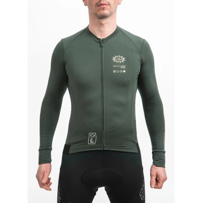 Fresh Trash Ft Men’s Signature Thermo Jersey Olive Green