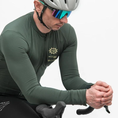 Fresh Trash Ft Men’s Signature Thermo Jersey Olive Green