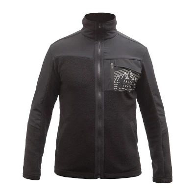 Fresh Trash FT UNISEX FLEECE JACKET BLACK pánská bunda