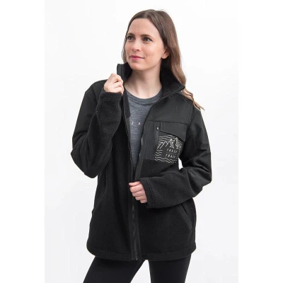 Fresh Trash FT UNISEX FLEECE JACKET BLACK pánská bunda