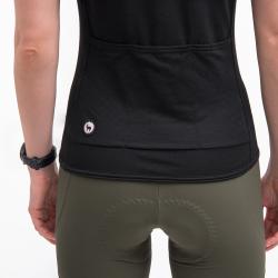 Fresh Trash Women[39]s Convert Jersey No Sleeve True Black dámský nátělník