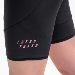 Fresh Trash Women[39]s Core Shorts Black dámske cyklošortky