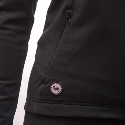 Fresh Trash FT WOMEN[39]S CROSS POINT HYBRID JACKET TRUE BLACK/PORT RED dámská bunda