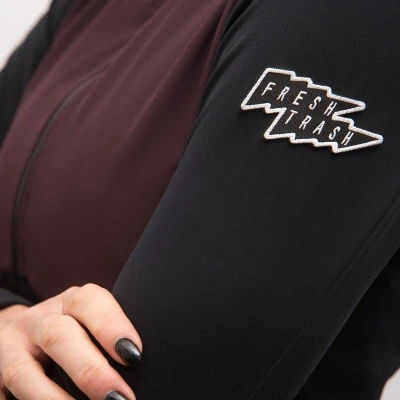 Fresh Trash FT WOMEN[39]S CROSS POINT HYBRID JACKET TRUE BLACK/PORT RED dámská bunda