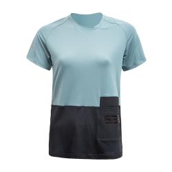 Fresh Trash Women's Horizon Pocket Short Sleeve Jersey Mint/black dámský cyklodres