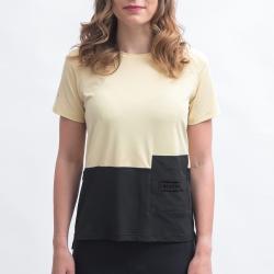 Fresh Trash WOMEN[39]S HORIZON POCKET SAND/BLACK dámský cyklodres
