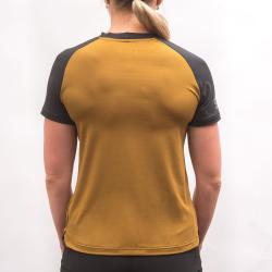 Fresh Trash Women[39]s Horizon Short Sleeve Tee Golden/black dámské tričko