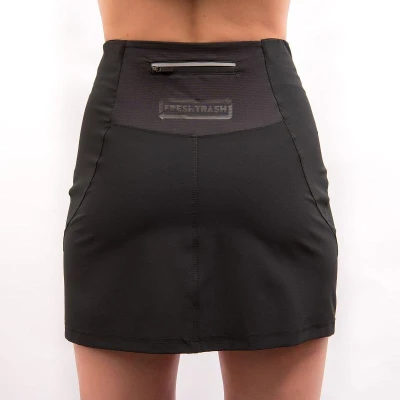 Fresh Trash Women[39]s Rider Skirt True Black sukně