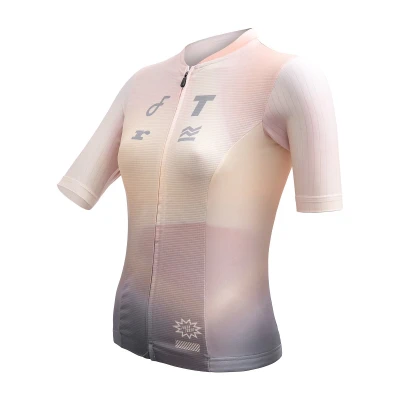 Fresh Trash FT WOMEN'S SIGNATURE CONVERT JERSEY RAINBOW dámský cyklodres