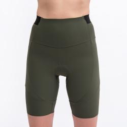 Fresh Trash Women[39]s Signature Shorts Olive Green dámské cyklošortky
