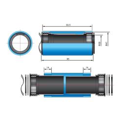 FSA středové složení Pressfit Bb392evo/pf92