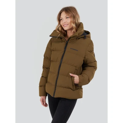 Fundango Amber Padded Jacket-540-army dámská zimní bunda