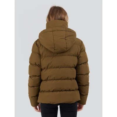 Fundango Amber Padded Jacket-540-army dámská zimní bunda