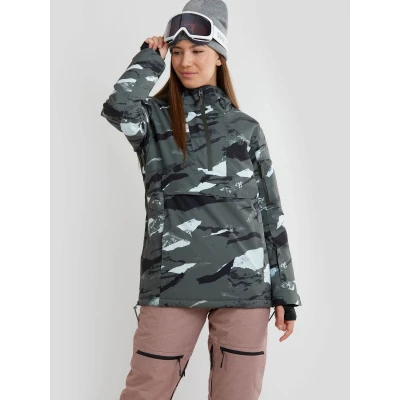 Fundango Birch Anorak-565-moss dámský lyžařský anorak