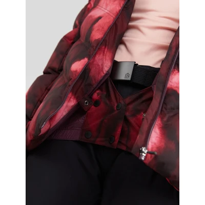 Fundango Elyra Padded Jacket-293-pomegranate dámská lyžařská bunda