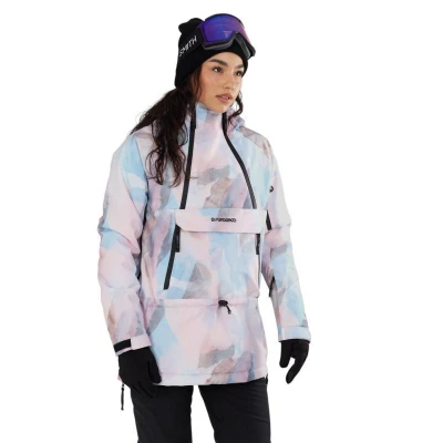 Fundango Hooper ECO Anorak-335- salmon dámský lyžařský anorak