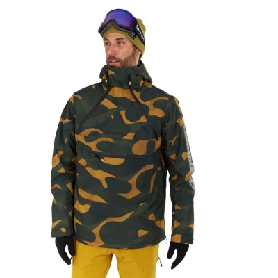 Fundango Hydra ECO Anorak-568- wasabi pánský lyžařský anorak