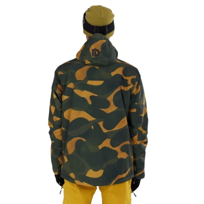Fundango Hydra ECO Anorak-568- wasabi pánský lyžařský anorak