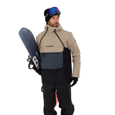 Fundango Hydra ECO Anorak-755- steel pánský lyžařský anorak