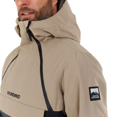 Fundango Hydra ECO Anorak-755- steel pánský lyžařský anorak