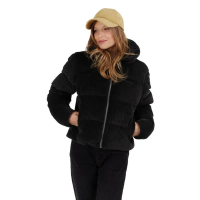Fundango Lina Padded Jacket-890- black dámská zimní bunda