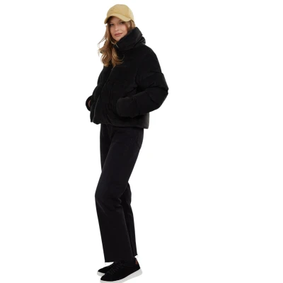Fundango Lina Padded Jacket-890- black dámská zimní bunda