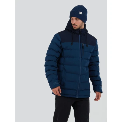 Fundango Passat Padded Jacket-460- turkis pánská zimní bunda