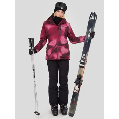 Fundango Pumila Padded Jacket-361-orchid dámská lyžařská bunda
