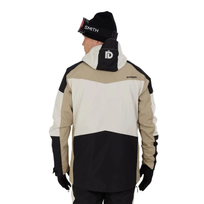 Fundango Rigel ECO 3L Jacket-610- sand pánská lyžařská bunda