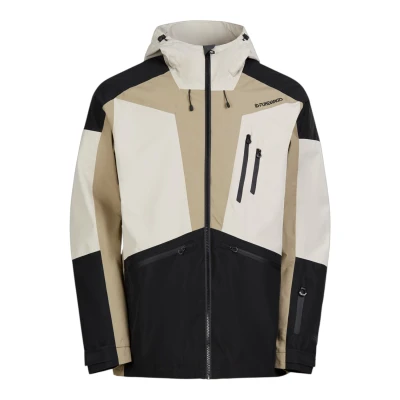 Fundango Rigel ECO 3L Jacket-610- sand pánská lyžařská bunda