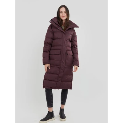 Fundango Sabina Padded Jacket-398-aubergine dámská zimní bunda
