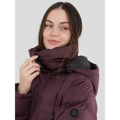 Fundango Sabina Padded Jacket-398-aubergine dámská zimní bunda