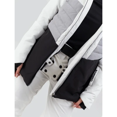 Fundango Salina Padded Jacket-100-white dámská lyžařská bunda