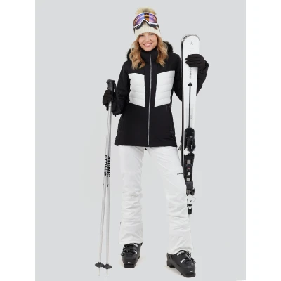 Fundango Salina Padded Jacket-890-black dámská lyžařská bunda